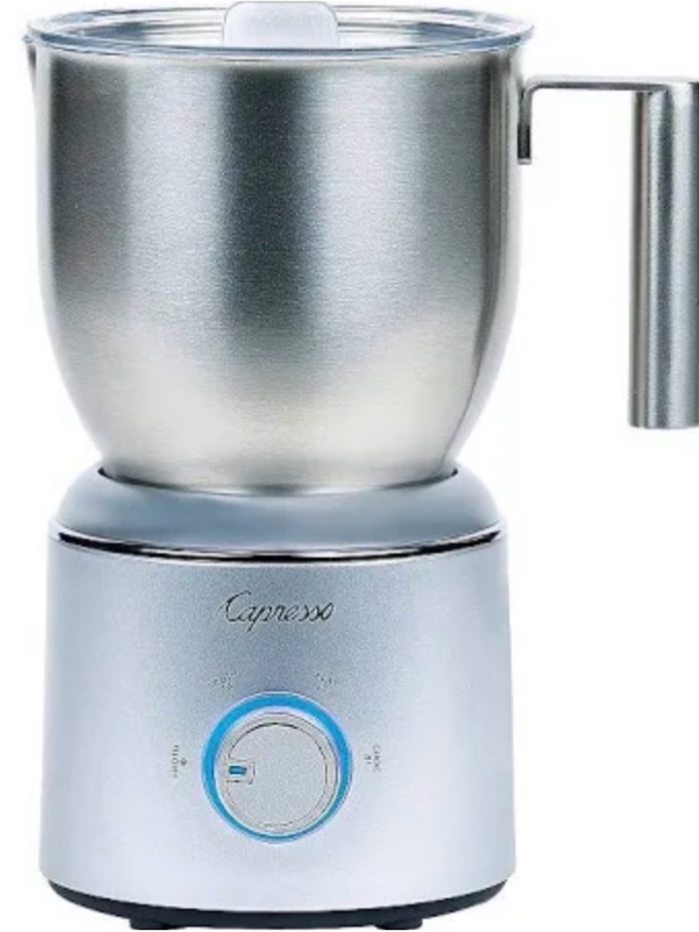 Capresso Silver Electric Milk Frother and Steamer NWT